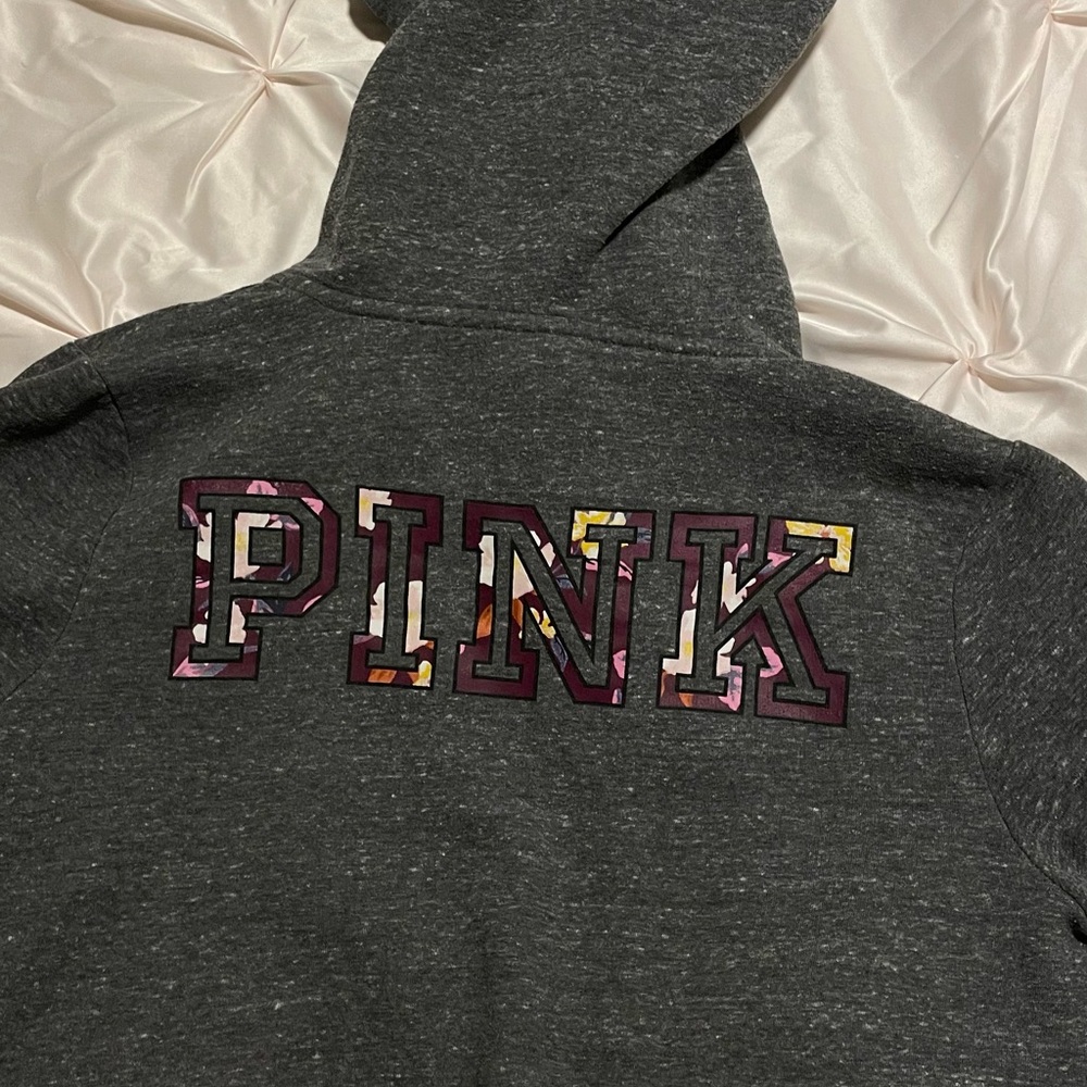 PINK Victoria's Secret Gray Hoodie